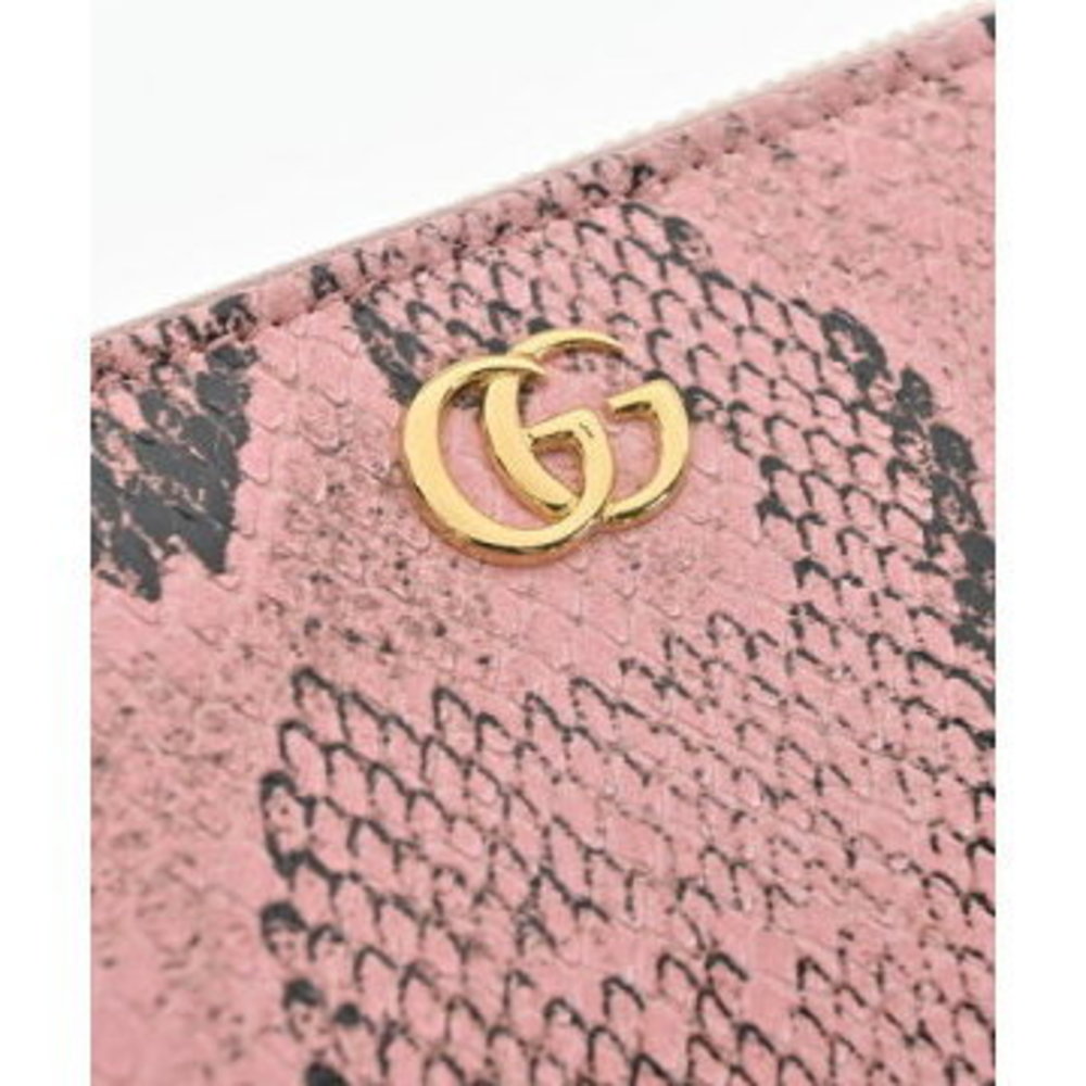 Gucci Python Wallet Black Case Pink - image 6